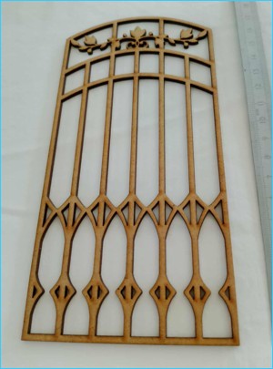 1/12 scale garden gate 1